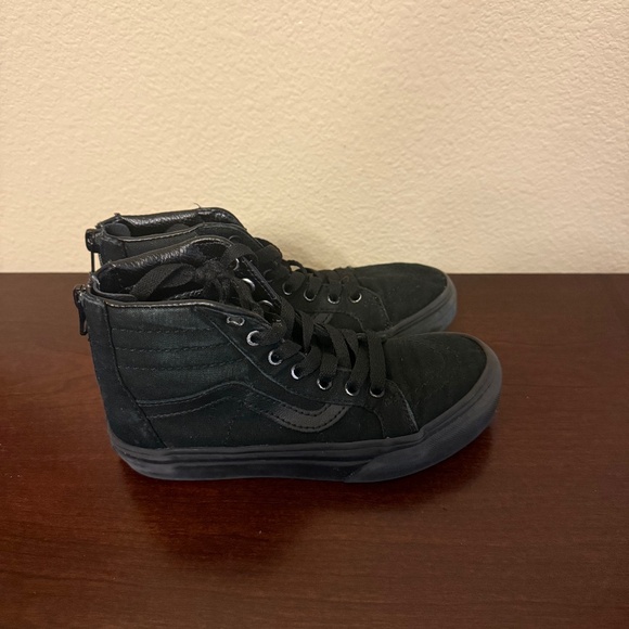 Little kids Sk8-Hi Van Zip Shoe - Picture 1 of 5
